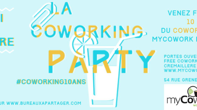Crémaillère myCowork 15 Octobre