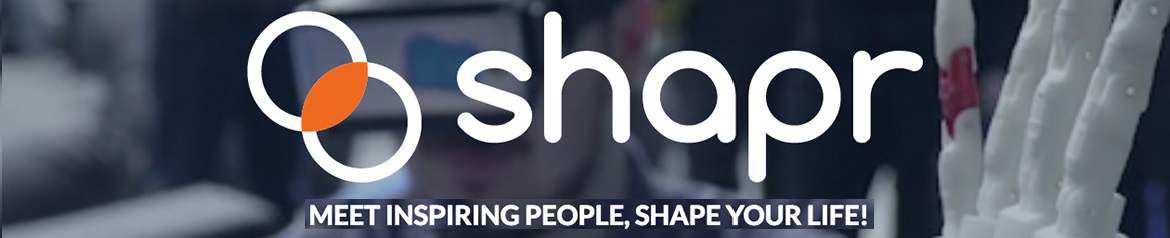 bandeau Shapr - Meetup Shapr, meet inspiring people, shape your life ! by Stephen - coworker in myCowork Montorgueil Paris 2