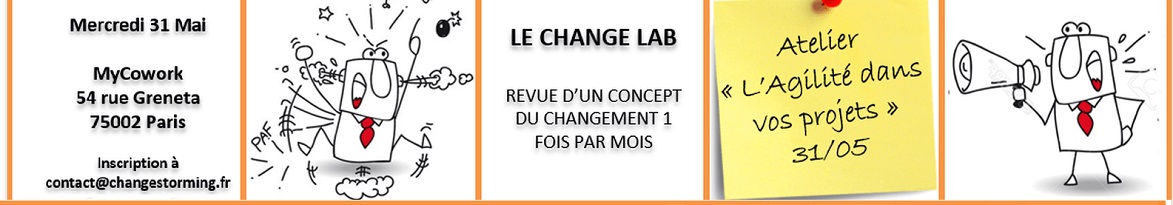 Dernier atelier changestorming chez myCowork Montorgueil Management du changement