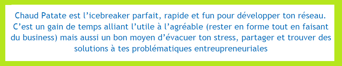 Les soirée chaud patate - myCowork Montorgueil fait rimer sport et coworking