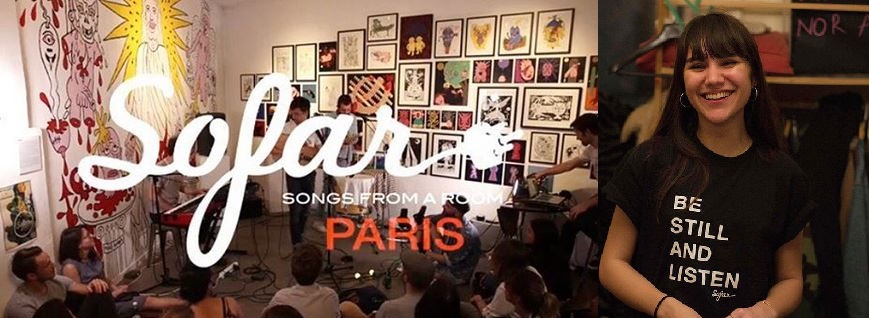 Sofar Paris - concert intimiste - coworker chez myCowork Beaubourg