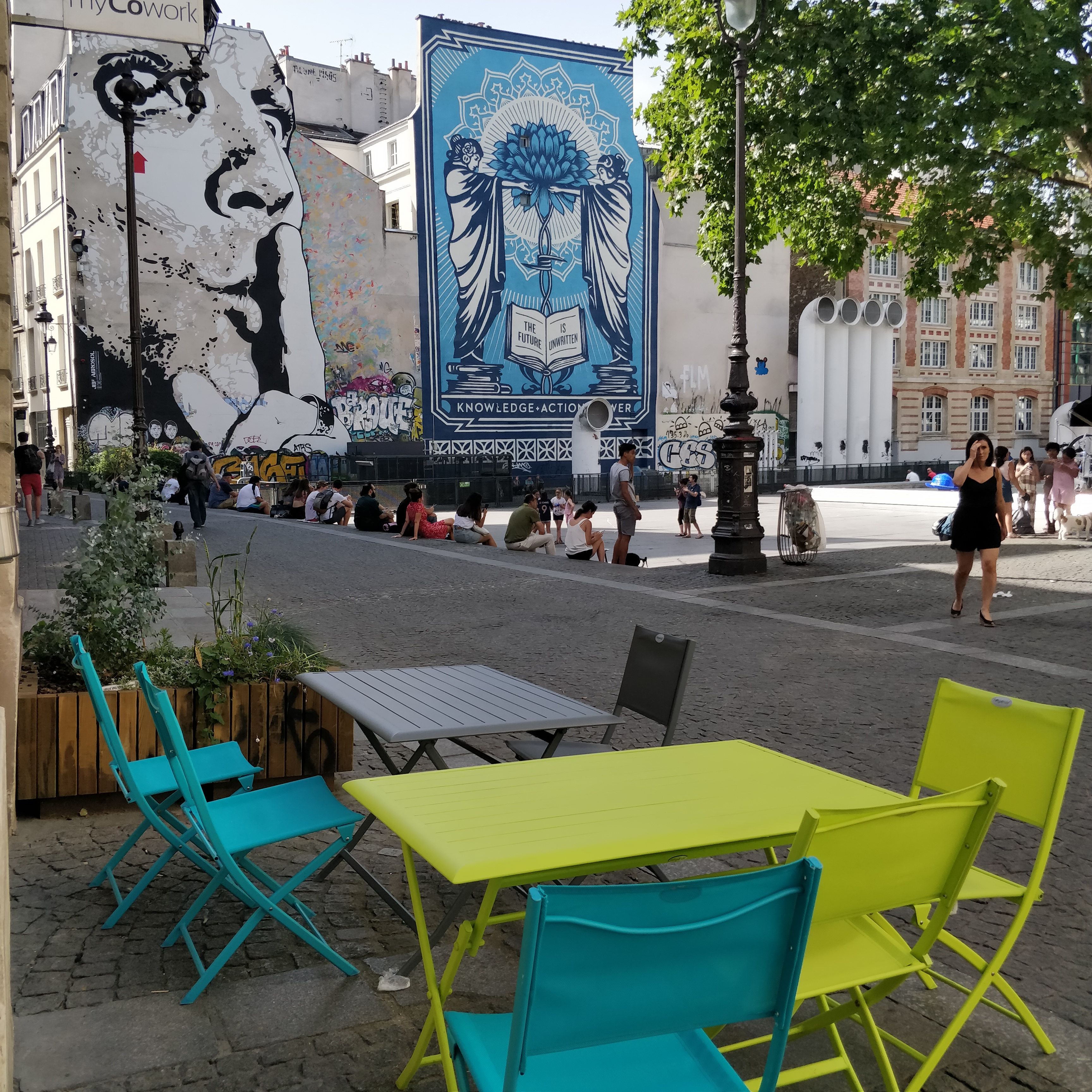 Terrasse myCowork Beaubourg - chatelet les halle / hotel de ville Paris4