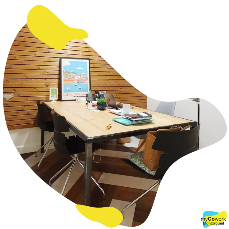 bureaux privés flexibles en coworking myCowork Montorgueil / private offices in our coworking place