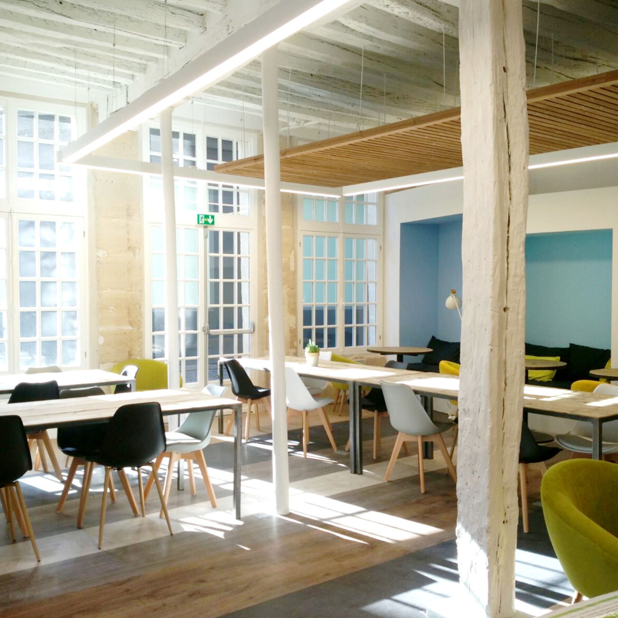 Pour votre plaisir on a choisi #clipper : super thés et tisanes bio !  #mycowork #coworking #montorgueil #paris