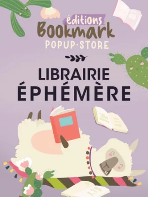 Librairie ephemere Bookmark chez myCowork Beaubourg