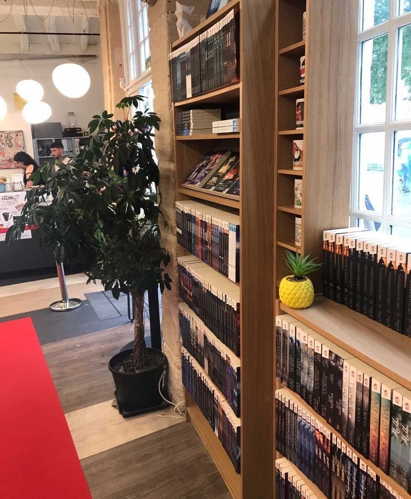 Popup des éditions Bookmark chez myCowork Beaubourg
