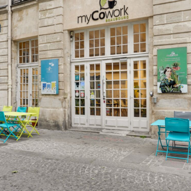 MERRI - extérieur myCowork Beaubourg -espace de coworking Paris
