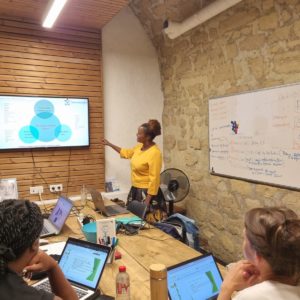 Formation Rosen Consultant en salle de réunion DALI - myCowork - Beaubourg le Maris - coworking Paris