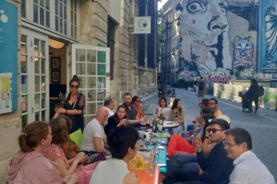 Coworkers, résidents, bureaux - moment de convivialité