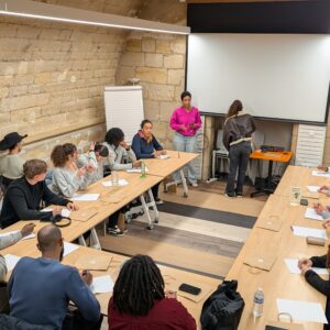 Atelier l'Abri des mot, salle Stravinski chez myCowork - Beaubourg le Marais, Paris, implantation U